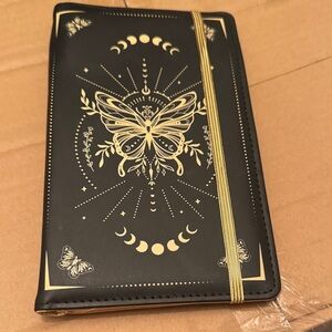 Black and Gold Butterfly wallet